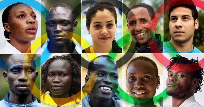 Olympic team refugee The triumph